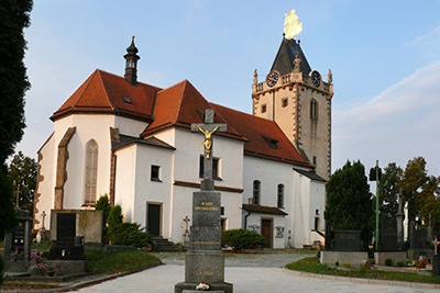 Farní kostel Nanebevzetí P. Marie a sv. Gotharda v Budišově